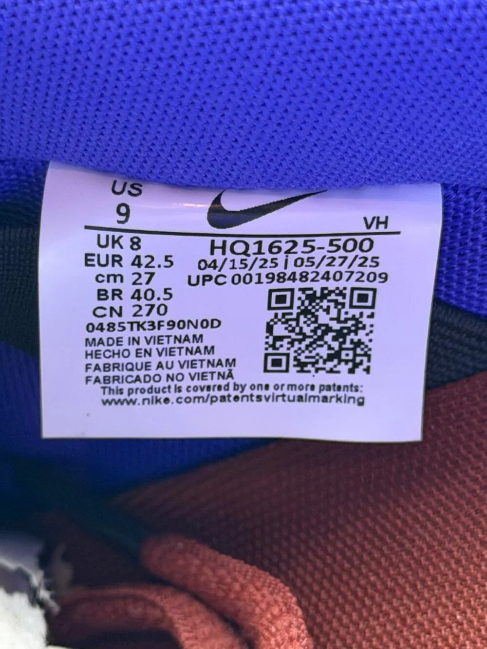 New Size 9 - Nike Dunk SB Low Persian Violet